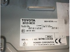 Recambio de sistema audio / radio cd para toyota hilux gx doble cabina (4p) referencia OEM IAM 861200KE50   2