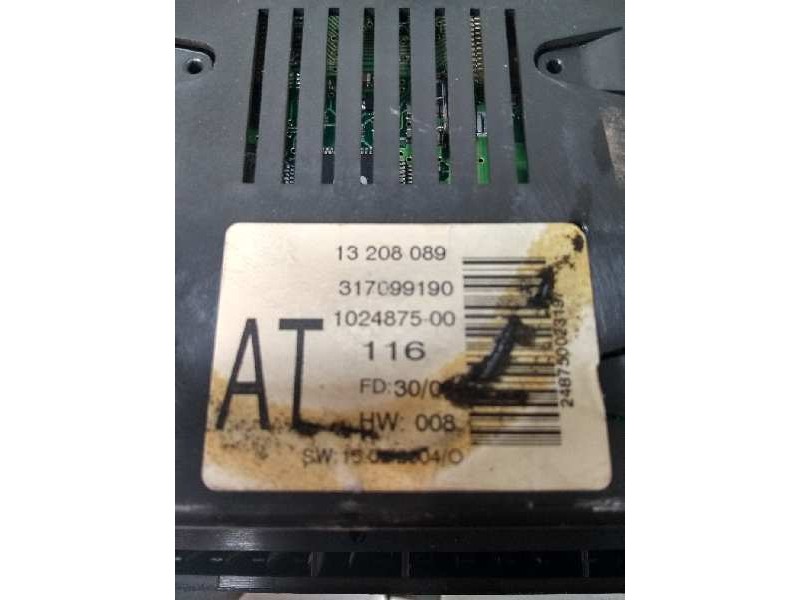 Recambio de pantalla multifuncion para opel zafira b enjoy referencia OEM IAM 13208089 317099190 102487500