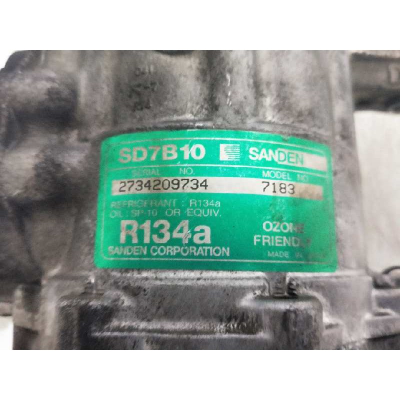 Recambio de compresor aire acondicionado para fiat seicento (187) vintage referencia OEM IAM SD7B107183 7183 