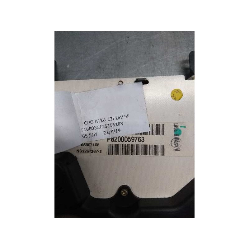 Recambio de cuadro instrumentos para renault clio ii fase i (b/cbo) 1.2 16 v rt (b/cb05/w) referencia OEM IAM P8200059763 NS2257