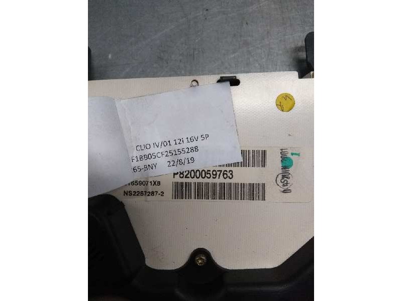Recambio de cuadro instrumentos para renault clio ii fase i (b/cbo) 1.2 16 v rt (b/cb05/w) referencia OEM IAM P8200059763 NS2257