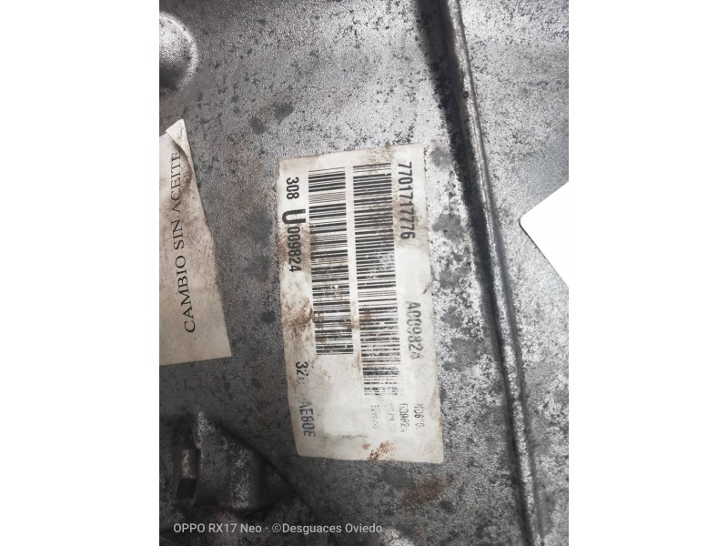 Recambio de caja cambios para nissan primera trav. (p12) 2.0 16v cat referencia OEM IAM 7701717776 A009824 