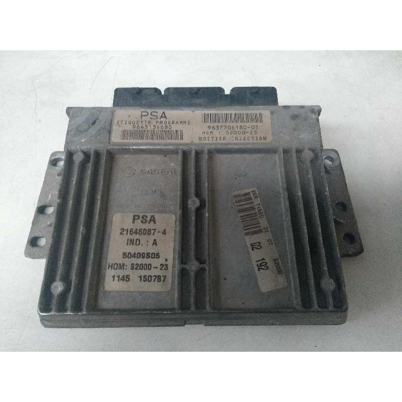 Recambio de centralita motor uce para peugeot 206 berlina x-line refri referencia OEM IAM 9643134680 963770618005 216460874 S200