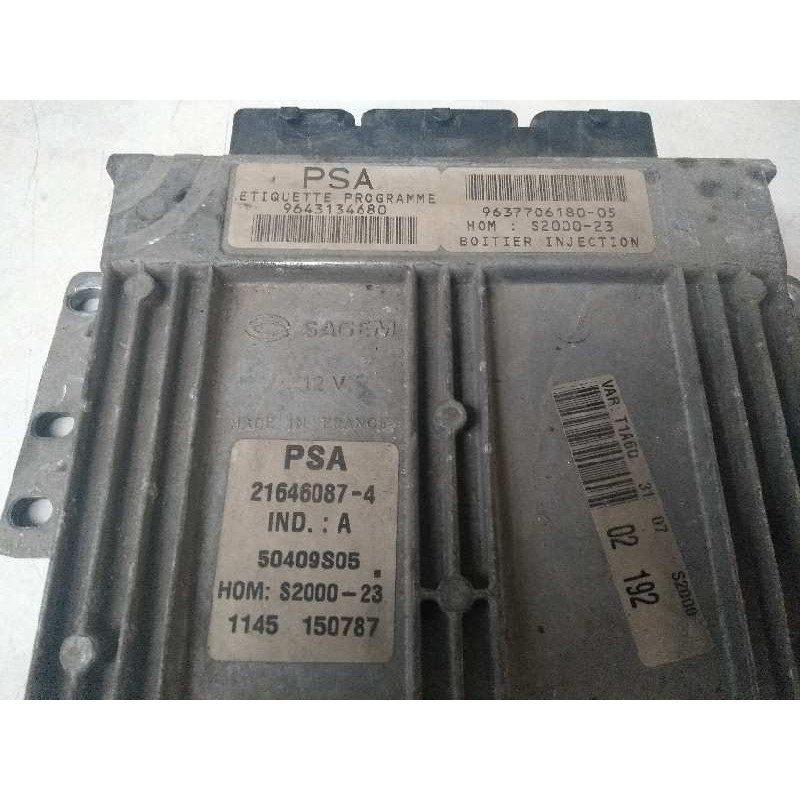 Recambio de centralita motor uce para peugeot 206 berlina x-line refri referencia OEM IAM 9643134680 963770618005 216460874 S200 Recambio de centralita motor uce para peugeot 206 berlina x-line refri referencia OEM IAM 9643134680 963770618005 216460874 S200