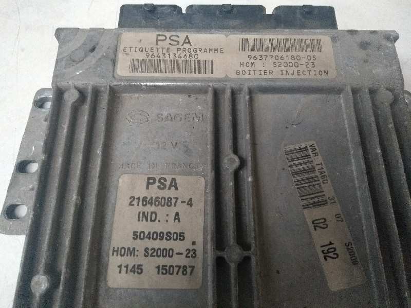 Recambio de centralita motor uce para peugeot 206 berlina x-line refri referencia OEM IAM 9643134680 963770618005 216460874 S200 Recambio de centralita motor uce para peugeot 206 berlina x-line refri referencia OEM IAM 9643134680 963770618005 216460874 S200