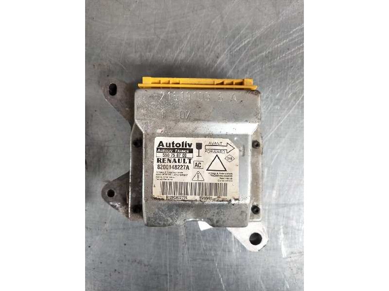 Recambio de centralita airbag para renault laguna ii (bg0) authentique referencia OEM IAM 550758700 8200148227A AC