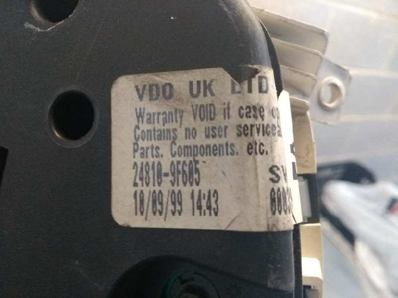 Recambio de cuadro instrumentos para nissan primera berlina (p11) 1.6 16v cat referencia OEM IAM 248109F605 E6 