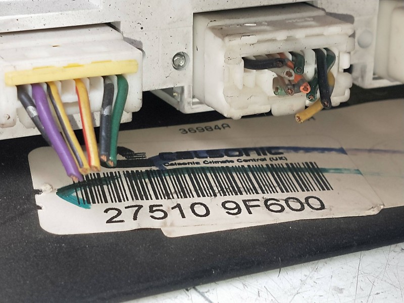 Recambio de mando calefaccion / aire acondicionado para nissan primera berlina (p11) 1.6 16v cat referencia OEM IAM 275109F600  