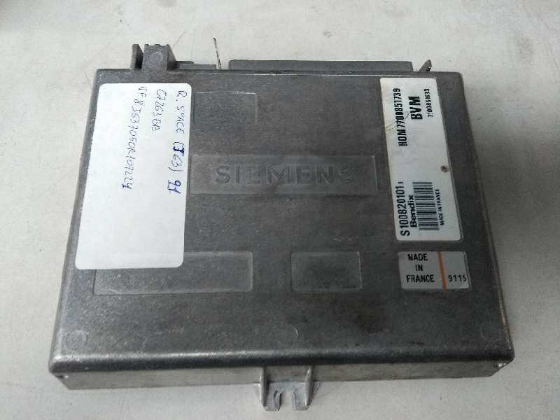 Recambio de centralita motor uce para renault espace (j63) helios referencia OEM IAM S100820101B HOM7700851739 7700851633