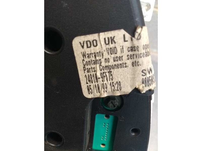 Recambio de cuadro instrumentos para nissan primera berlina (p11) comfort referencia OEM IAM 248109F575 F5  Recambio de cuadro instrumentos para nissan primera berlina (p11) comfort referencia OEM IAM 248109F575 F5