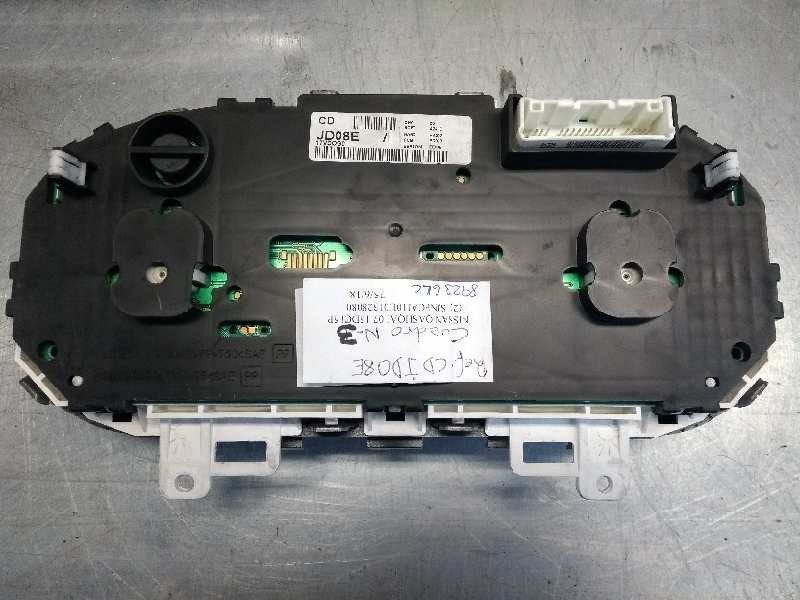 Recambio de cuadro instrumentos para nissan qashqai (j10) acenta referencia OEM IAM JD08E CD 