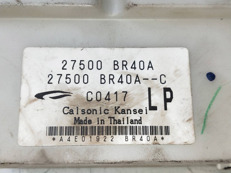 Recambio de mando calefaccion / aire acondicionado para nissan qashqai (j10) 2.0 16v cat referencia OEM IAM 27500BR40A  