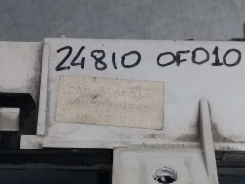 Recambio de cuadro instrumentos para nissan terrano/terrano.ii (r20) 2.7 turbodiesel referencia OEM IAM 248100F010 09050919905  Recambio de cuadro instrumentos para nissan terrano/terrano.ii (r20) 2.7 turbodiesel referencia OEM IAM 248100F010 09050919905