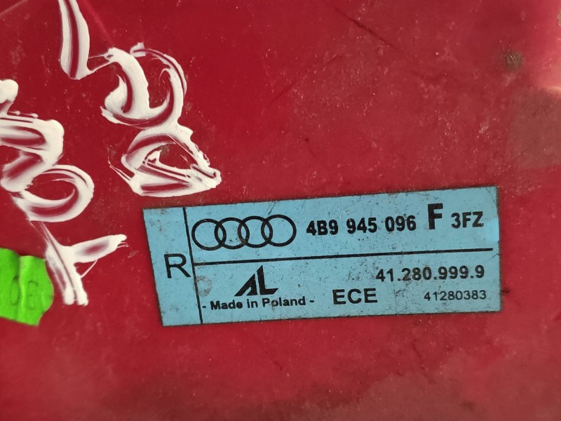 Recambio de piloto trasero derecho para audi allroad quattro (4b5) 2.5 tdi (132kw) referencia OEM IAM 4B9945096 412809999 