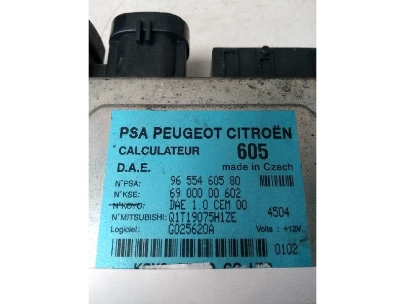Recambio de modulo electronico para citroen c2 vts referencia OEM IAM 9655460580 6900000602 Q1T19075H1ZE