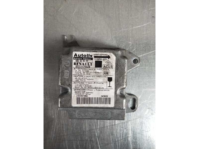 Recambio de centralita airbag para renault scenic (ja..) 1.9 dti expression referencia OEM IAM 600639500 8200117652B ACU3