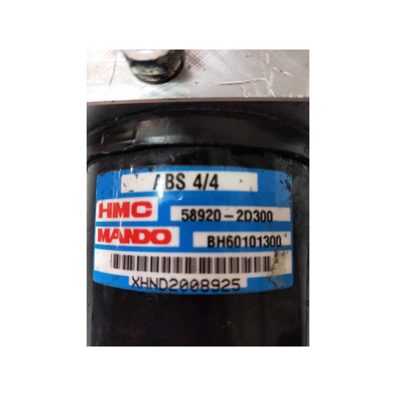 Recambio de abs para hyundai elantra (xd) 1.6 gls (4-ptas.) referencia OEM IAM 589202D300 956002D000 132AFH21163 BH60101300 5WY7