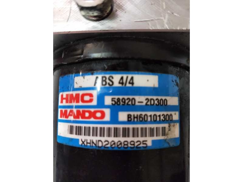 Recambio de abs para hyundai elantra (xd) 1.6 gls (4-ptas.) referencia OEM IAM 589202D300 956002D000 132AFH21163 BH60101300 5WY7