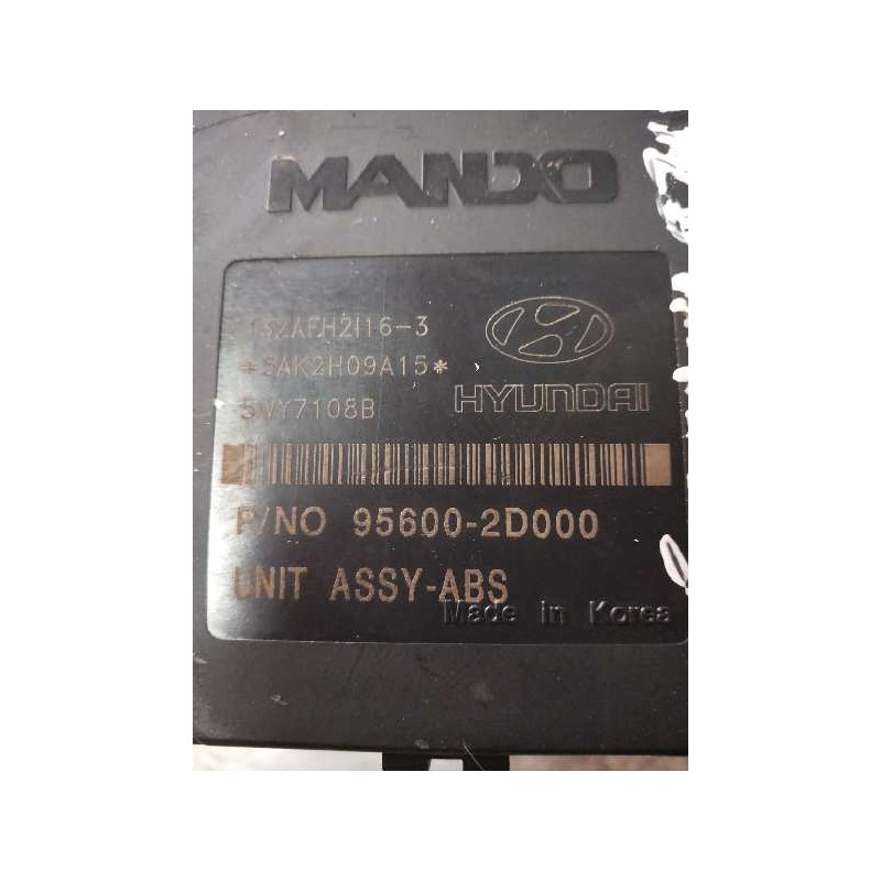 Recambio de abs para hyundai elantra (xd) 1.6 gls (4-ptas.) referencia OEM IAM 589202D300 956002D000 132AFH21163 BH60101300 5WY7