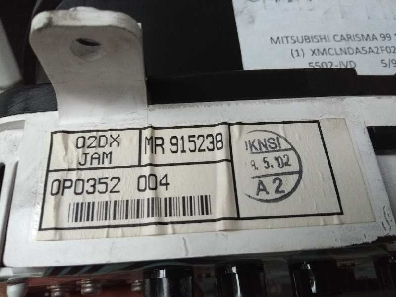 Recambio de cuadro instrumentos para mitsubishi carisma berlina 5 (da0) 1900 di-d avance referencia OEM IAM MR915238 02DX 0P0352