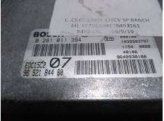 Recambio de centralita motor uce para citroen c5 break 2.2 hdi exclusive automático referencia OEM IAM 0281011394 9652184480 EDC 2