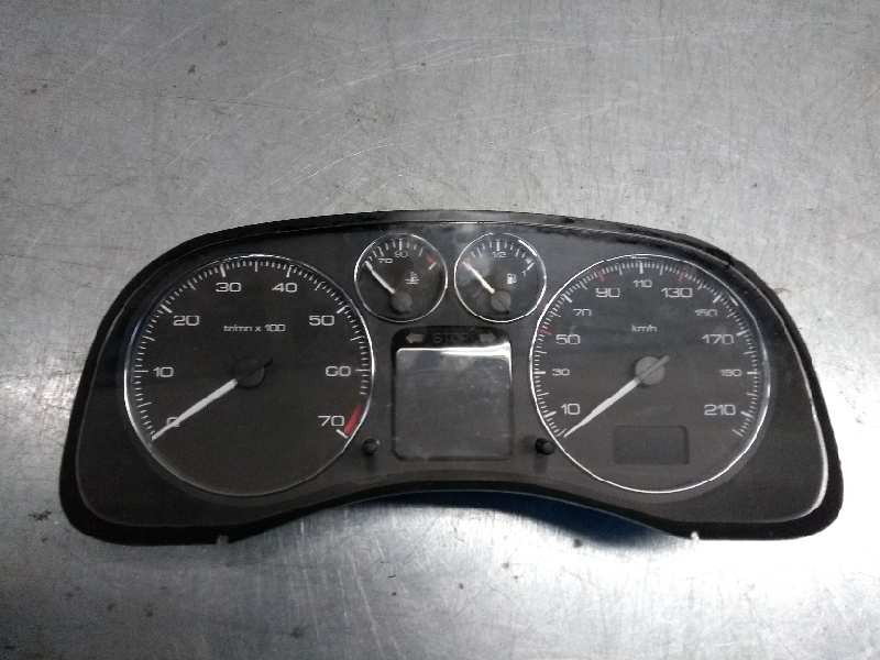 Recambio de cuadro instrumentos para peugeot 307 berlina (s2) x-line referencia OEM IAM P9654485080 A01 NS5354166X