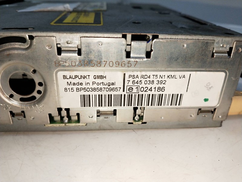 Recambio de sistema audio / radio cd para peugeot 307 berlina (s2) x-line referencia OEM IAM 9659139977  