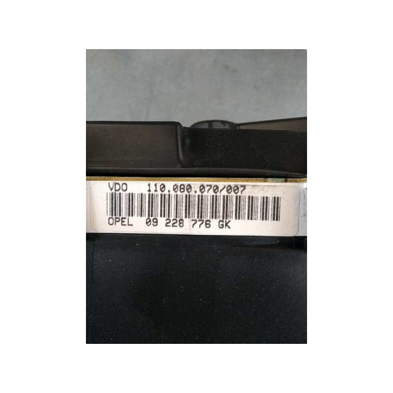 Recambio de cuadro instrumentos para opel zafira a 2.2 16v cat (z 22 se) referencia OEM IAM 110080070007 09228776GK 