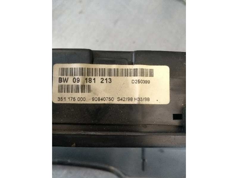Recambio de cuadro instrumentos para opel zafira a 1.8 16v cat referencia OEM IAM BW09181213 351175000 