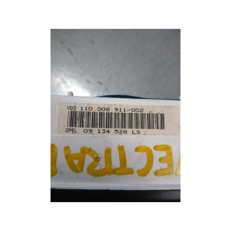 Recambio de cuadro instrumentos para opel vectra b berlina comfort referencia OEM IAM 110008911002 09134528LS 