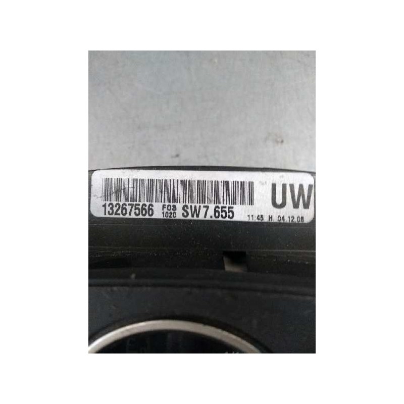 Recambio de cuadro instrumentos para opel zafira b 1.6 16v cat referencia OEM IAM 13267566 SW7655 UW