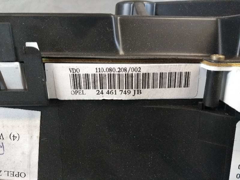 Recambio de cuadro instrumentos para opel zafira a blue line referencia OEM IAM 110080208002 24461749JB 
