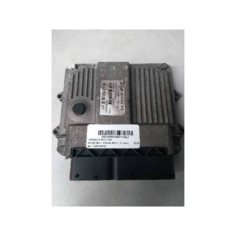Recambio de centralita motor uce para suzuki swift berlina (mz) gl (3-ptas.) referencia OEM IAM 55195173 MJD6JOS5 7160603901 AB