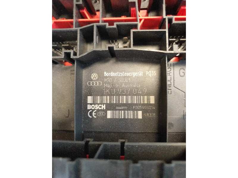 Recambio de caja reles / fusibles para volkswagen caddy ka/kb (2c) kasten bluemotion referencia OEM IAM 1K0937049  