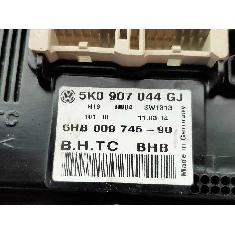 Recambio de mando calefaccion / aire acondicionado para volkswagen caddy ka/kb (2c) kasten bluemotion referencia OEM IAM 5K09070