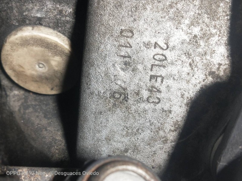 Recambio de caja cambios para citroen evasion 1.9 turbodiesel (dhx. d8b / xud9te) referencia OEM IAM 20LE43 011076  Recambio de caja cambios para citroen evasion 1.9 turbodiesel (dhx. d8b / xud9te) referencia OEM IAM 20LE43 011076