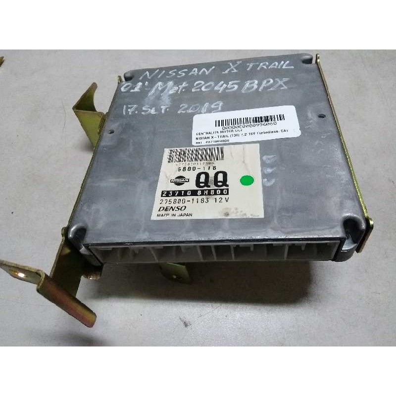 Recambio de centralita motor uce para nissan x-trail (t30) 2.2 16v turbodiesel cat referencia OEM IAM 237108H800 2758001183 QQ