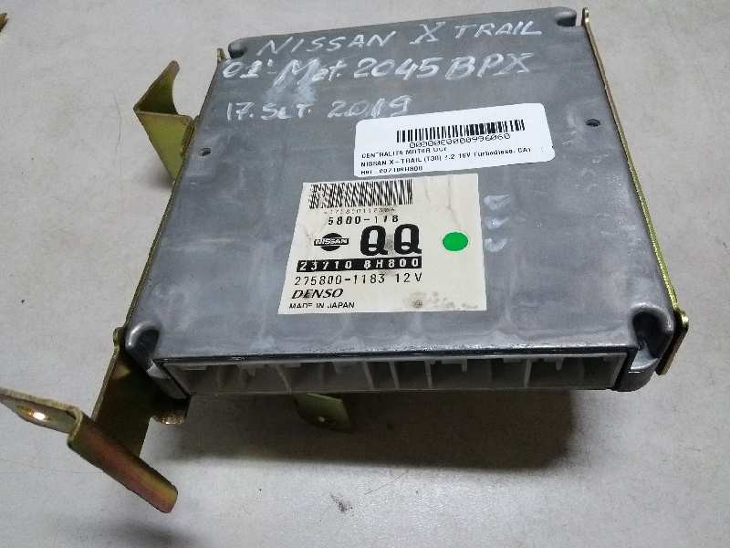 Recambio de centralita motor uce para nissan x-trail (t30) 2.2 16v turbodiesel cat referencia OEM IAM 237108H800 2758001183 QQ
