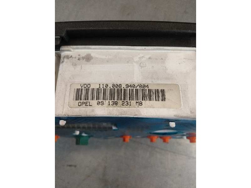 Recambio de cuadro instrumentos para opel vectra b berlina comfort referencia OEM IAM 110008940004 09138231MB 