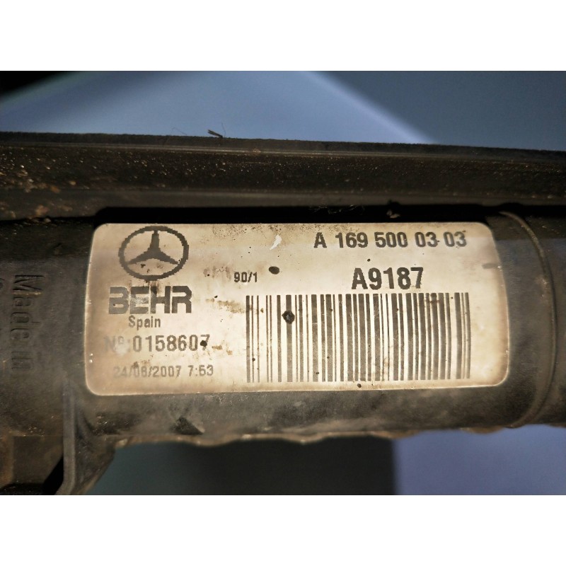 Recambio de radiador agua para mercedes clase a (w169) a 150 (169.331) referencia OEM IAM 1695000303  