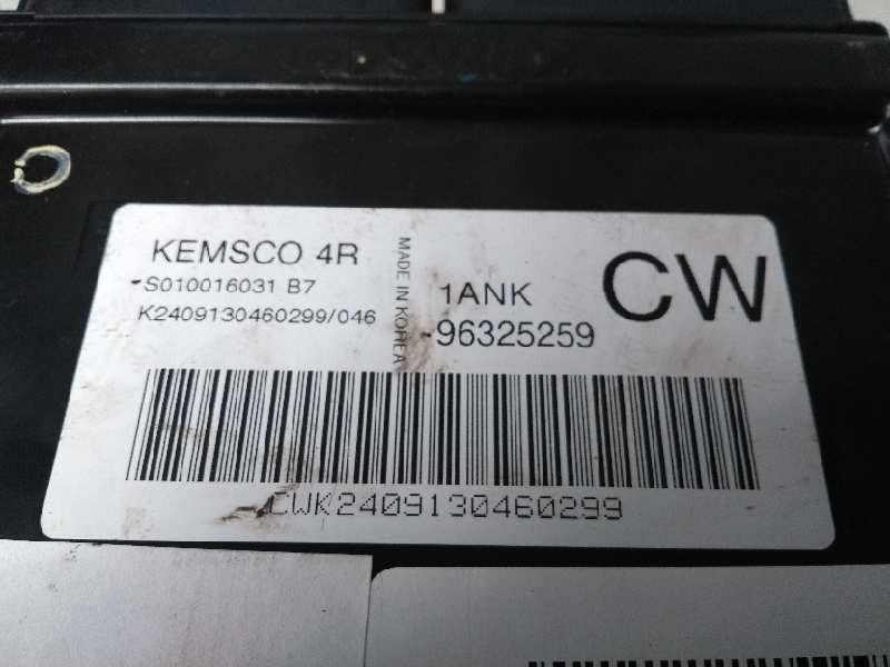 Recambio de centralita motor uce para daewoo matiz cd referencia OEM IAM 96325259 S010016031B7 4R 1ANK CW