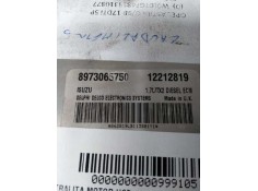 Recambio de centralita motor uce para opel astra g berlina club referencia OEM IAM 12212819 8973065750  2