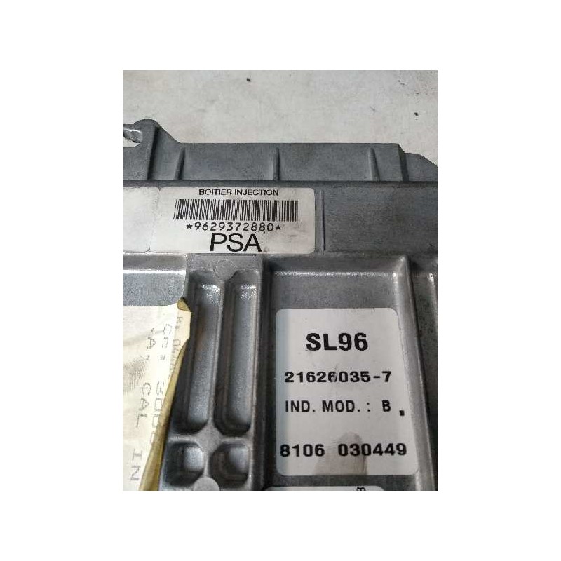 Recambio de centralita motor uce para peugeot 406 berlina (s1/s2) st referencia OEM IAM 9629372880 SL96 216260357