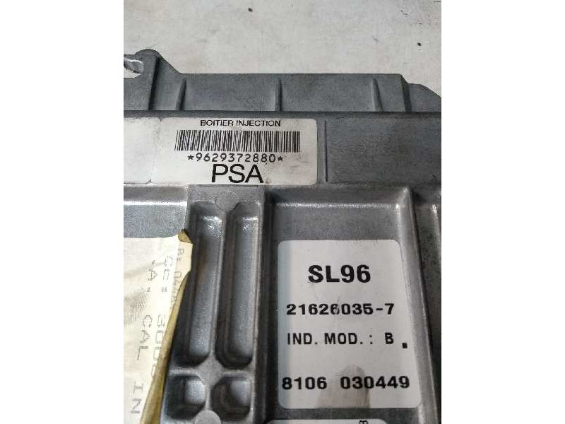 Recambio de centralita motor uce para peugeot 406 berlina (s1/s2) st referencia OEM IAM 9629372880 SL96 216260357