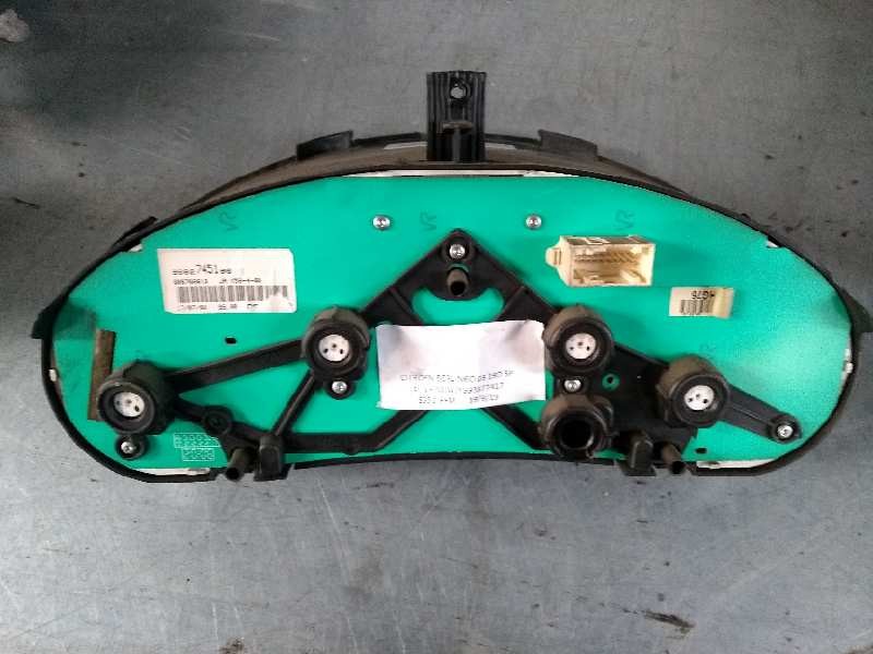 Recambio de cuadro instrumentos para citroen berlingo 1.9 d sx familiar referencia OEM IAM 9662745180 000708613 