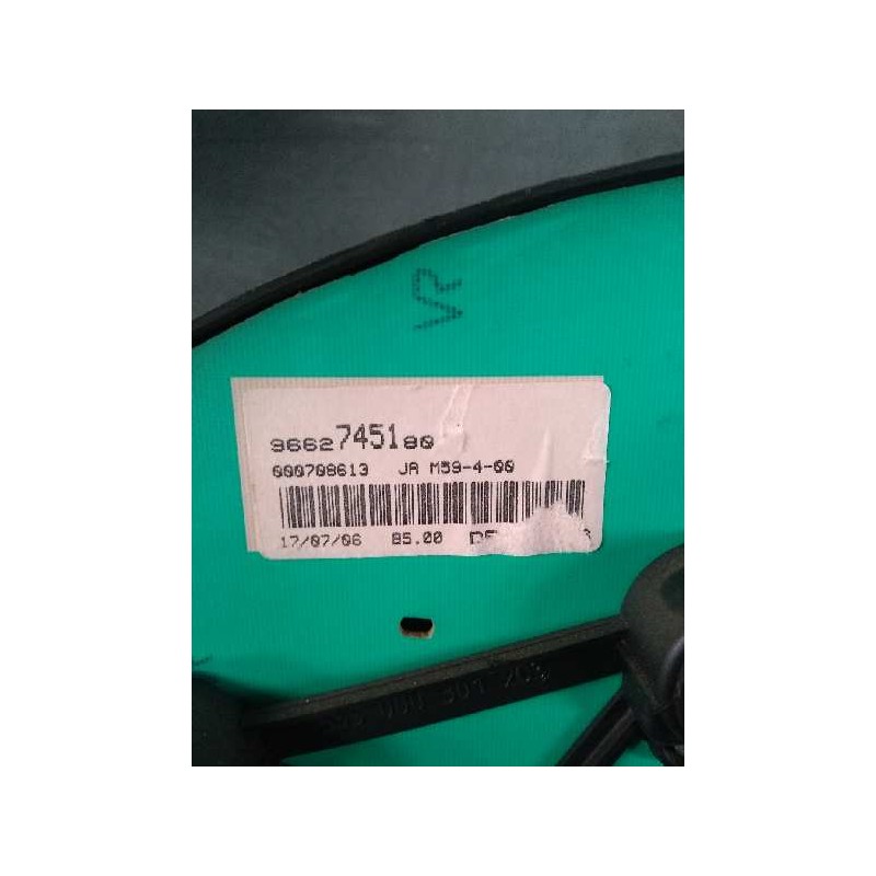 Recambio de cuadro instrumentos para citroen berlingo 1.9 d sx familiar referencia OEM IAM 9662745180 000708613 