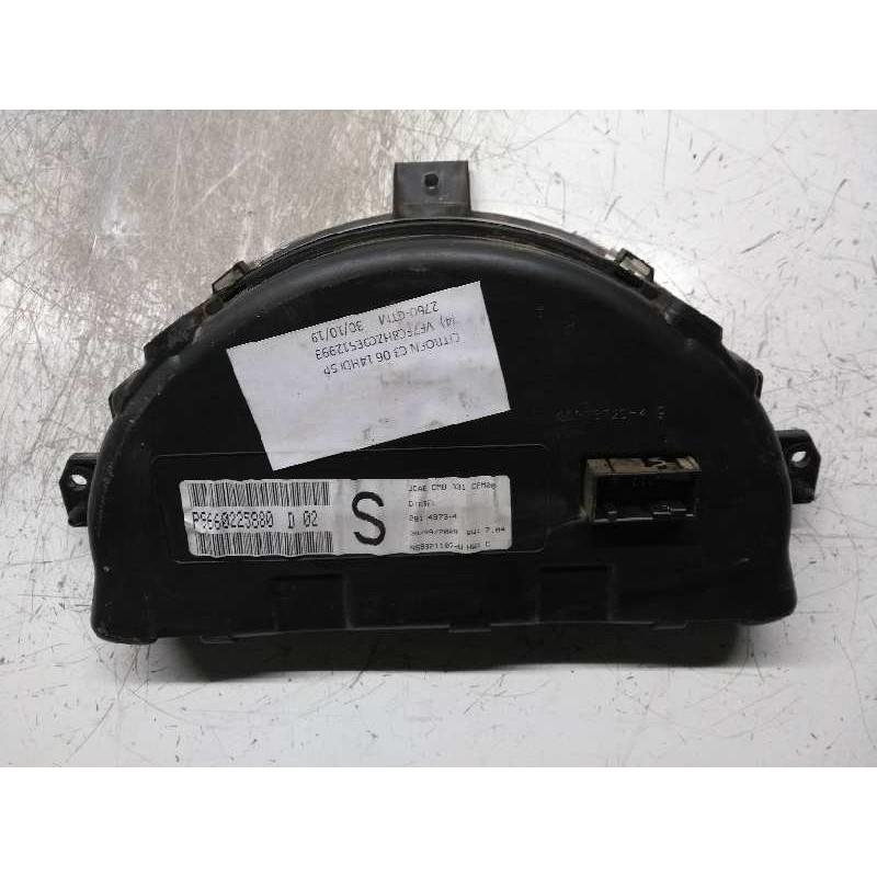 Recambio de cuadro instrumentos para citroen c3 1.4 hdi cool referencia OEM IAM P9660225880 D02 S 281149734