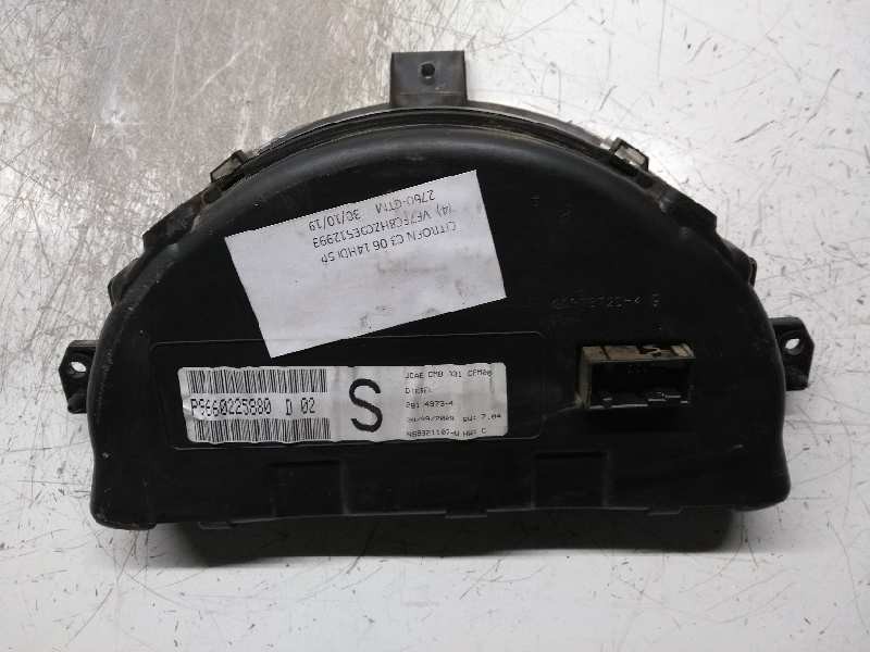 Recambio de cuadro instrumentos para citroen c3 1.4 hdi cool referencia OEM IAM P9660225880 D02 S 281149734