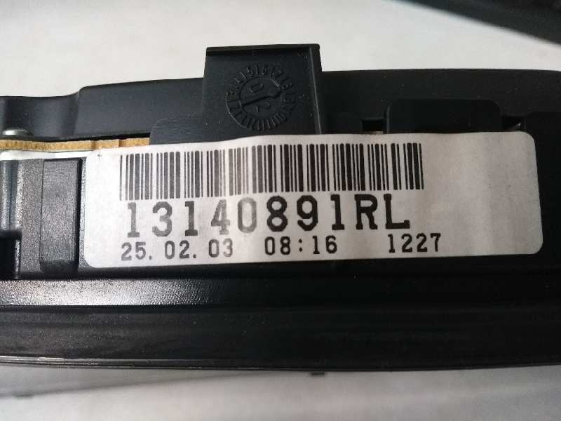 Recambio de cuadro instrumentos para opel vectra c berlina comfort referencia OEM IAM 110080213040 13140891RL 
