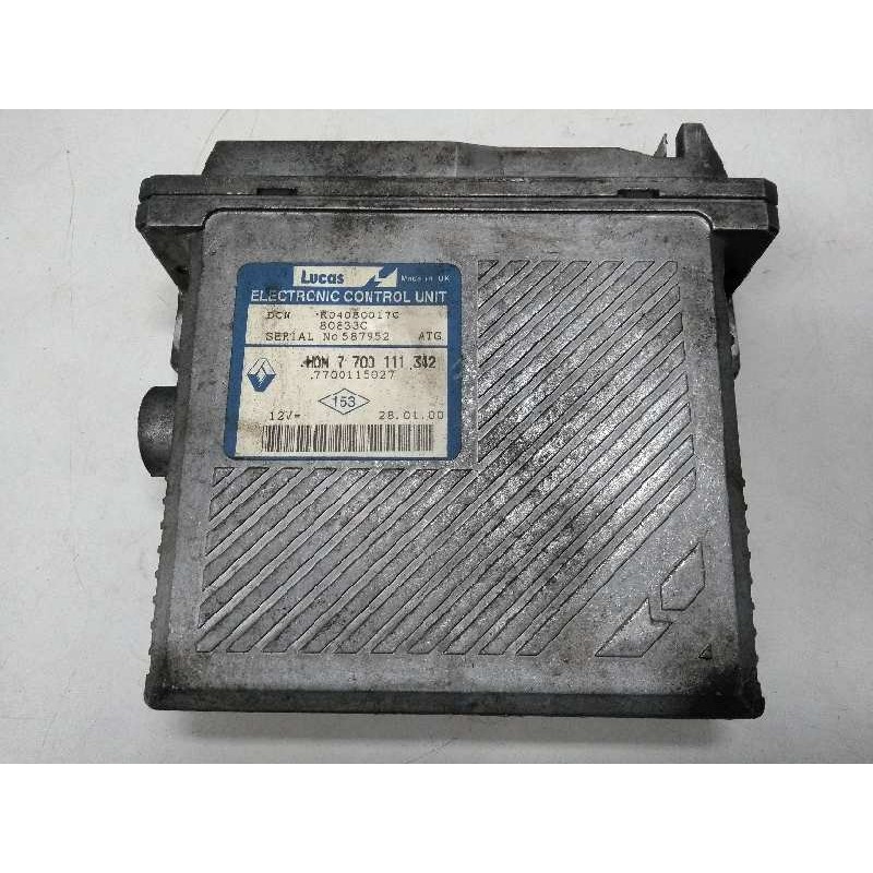 Recambio de centralita motor uce para renault scenic (ja..) 1.9 d rt referencia OEM IAM R04080017C HOM7700111342 7700115027 8083